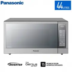 PANASONIC - Horno Microondas 44Lt Inverter NN-ST76LSRPM