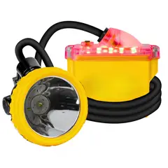 CAFINI - Linterna frontal Minera Recargable resistente al agua