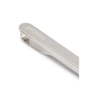 HUGO BOSS - Hugo - Alfiler para corbata ovalado con logo grabado