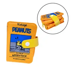 SNOOPY - NECESER DE MAQUILLAJE COSMETIQUERA PORTÁTIL VINTAGE