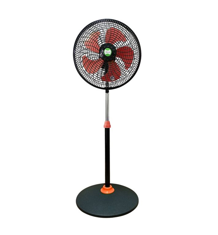 VENTILADOR 16" PEDESTAL DE 5 ASPAS BK-8314VC NARANJA