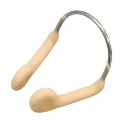 PORTO - CLIP DE NARIZ PARA NATACIÓN DE ACERO INOXIDABLE Y LATEX