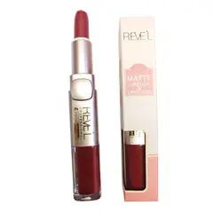 REVE'L PROFESSIONAL - LABIAL REVEL MATTE LIPSTICK & LIPGLOSS DUO TONO BARNI