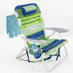 GENERICO - Silla de Playa Plegable 5 Posiciones Garden