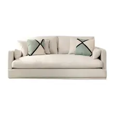 YOLODECORO - Sofá 3 Cuerpos Kalos Blanco