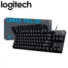 LOGITECH - TECLADO G413 TKL SE BLACKLIGHT MECHANICAL GAMING BLACK