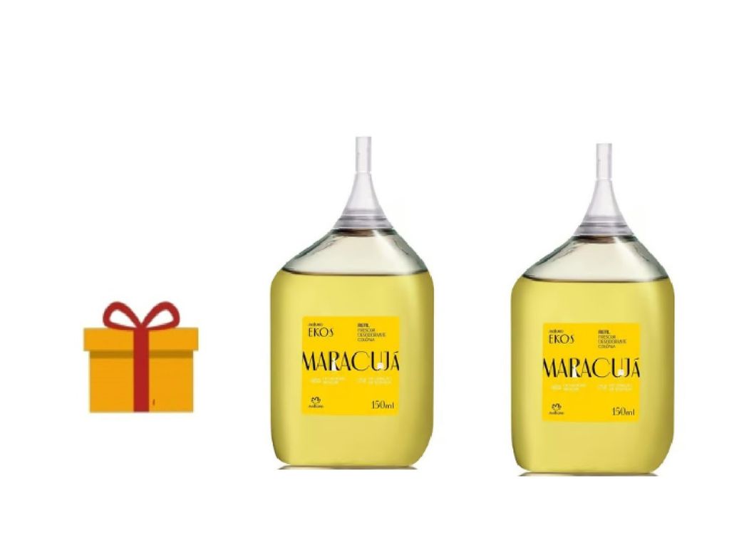 2 frescores de maracuya repuestos 150ml Ekos + regalo