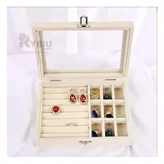 RYBIU IMPORT - Organizador Bonito en Beige Y+Stickers