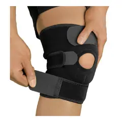 TODO FIT - Rodillera Regulable para Ejercicio 3 velcros Lesión Dolor Compresión Fútbol