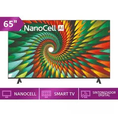 LG - TELEVISOR SMART TV NANOCELL 65 CON THINQ AI 65NANO77SRA