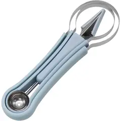 TODO FIT - Set Cortadores de Frutas 4 en 1 de Acero Inoxidable