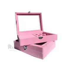 RYBIU IMPORT - Organizador Bonito en Rosado Y+Stickers