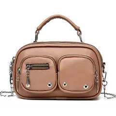 GENERICO - Cartera Morral en Cuero Pu Rectangular mujer