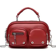 GENERICO - Cartera Morral en Cuero Pu Rectangular mujer