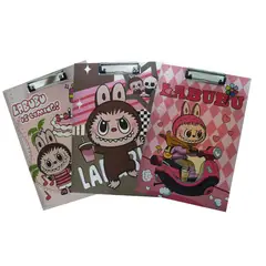 GENERICO - Porta Papeles con Clip mas Regla con Diseño