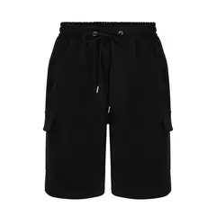 BLWOENS - Pantalones cortos de verano para hombres - Negro