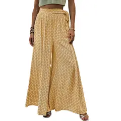 BLWOENS - Pantalones largos para mujeres - Amarillo