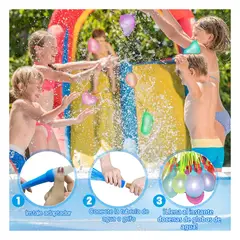 GENERICO - Set 1110 Globos Mágicos Llenado Rápido de Agua para Juegos