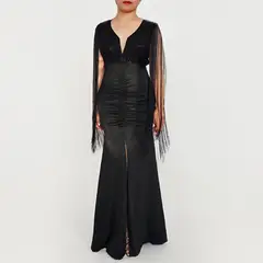 RINODERINA - Vestido Largo Elegante Fiesta Moderno Moda Mujer