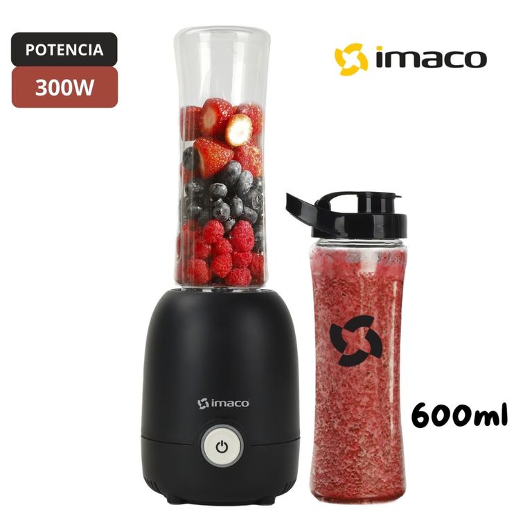 Licuadora Personal 300W vaso to-go quick mix