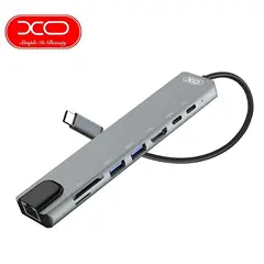XO SIMPLE IS BEAUTY - Adaptador HUB Tipo C Multifunción 7 en 1 XO-HUB008