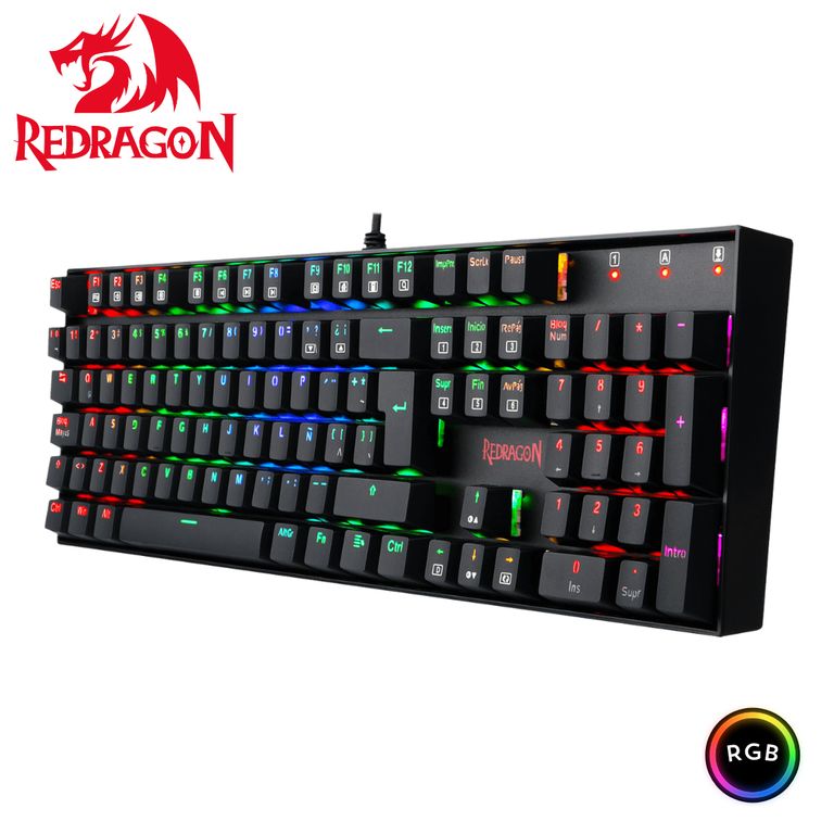 TECLADO MITRA K551RGB black Spanish