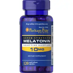 PURITANS PRIDE - Puritan's Pride Melatonina Formula Avanzada 10MG , 120 capsulas
