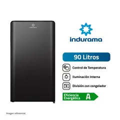 INDURAMA - Frigobar 90L RI-109N Defrost Negro