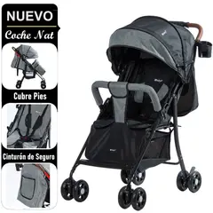 EBABY - Coche de Paseo Nat Negro