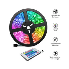 OEM - Rollo Cinta LED x5 metros RGB con Control