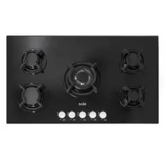 SOLE - Cocina empotrable vidrio templado SOLCO033 5 hornillas