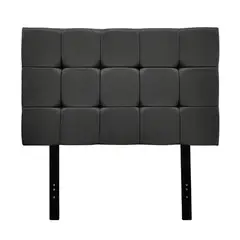 DRIMER - Cabecera Cuadros Aikos Gris 1.5 Plazas