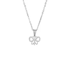 GENERICO - Collar Mamá Mariposa Regalo Cumpleaños Joya Plata 925