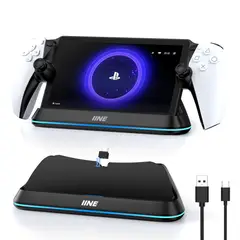 GENERICO - Base De Carga Rapida Compatible Con Playstation Portal