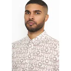 HUGO BOSS - Hugo - Camisa relax fit de algodón