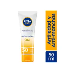 NIVEA - BLOQUEADOR FACIAL Q10 ANTIEDAD ANTIPIGMENT FPS50 50ML
