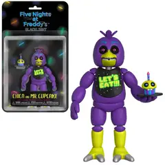 FREDDY - Muñeco Articulable BlackLight Chica FNAF