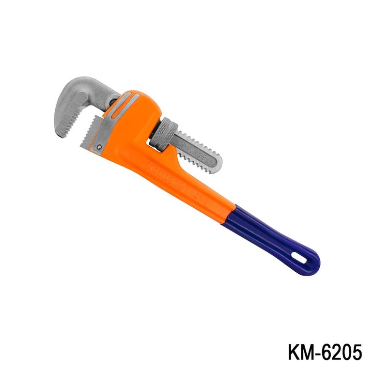Llave Stilson Naranja 18″ Mango de Goma