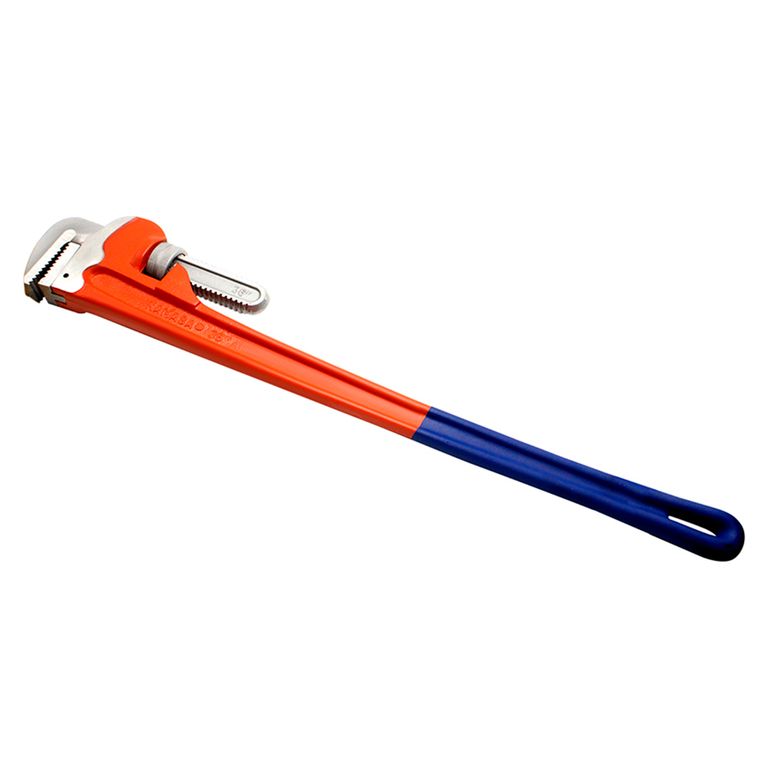 Llave Stilson Naranja 36″ Mango de Goma