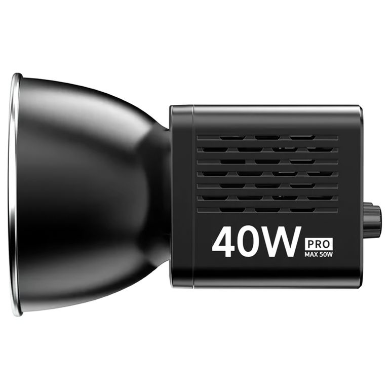 40W Pro Luz Led Profesional Con Adaptador De Carga Fotografía