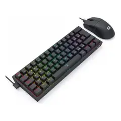 REDRAGON - - Kit S143 K617 Switch Red + M724 Wired - Black