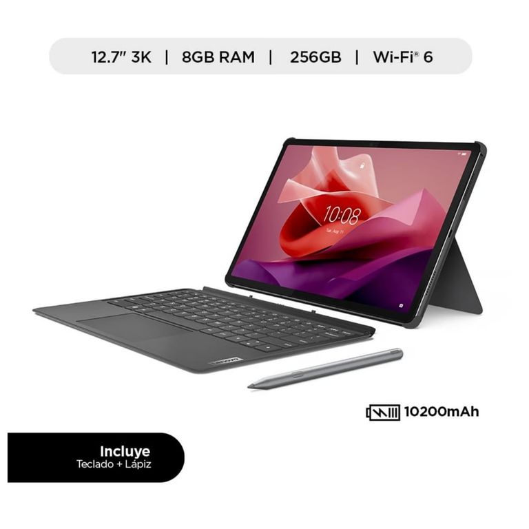 Tablet Tab P12 WiFi 8GB RAM 256GB UMCP 12.7" 3K Mediatek Dimensity 7050