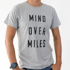 CINCO AM - CAMISETA LIFESTYLE MAN GRAY MIND OVER MILES -