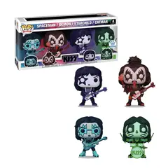 FUNKO - Kiss Color Spotlight Pop 4pack Exclusivo Funkoshop