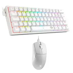 REDRAGON - - Kit S143 K617 Switch Red + M724 Wired - White