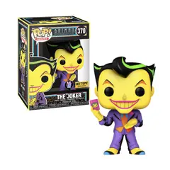 FUNKO - Joker Black Light Pop 370 Batman Exclusivo HT