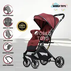 KIDDO - Coche Maleta «CHARL» Edición Limitada Borgoña