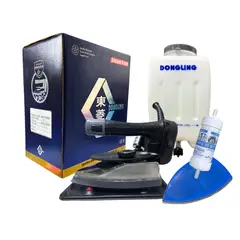 DONG LING - Plancha Vaporizadora Profesional Dongling ES-300 Liviana con filtro