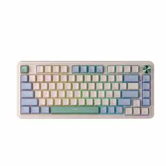 REDRAGON - - Teclado Ucal Pro K673CPG 75% Wireless Pastel