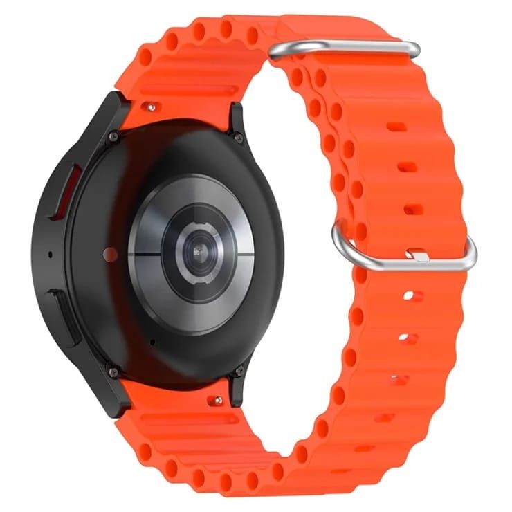 CORREA DE SILICONA OCEAN SAMSUNG WATCH 4-5-6-7-FE ANARANJADO